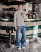 Northline Ribbed Knit - Grey