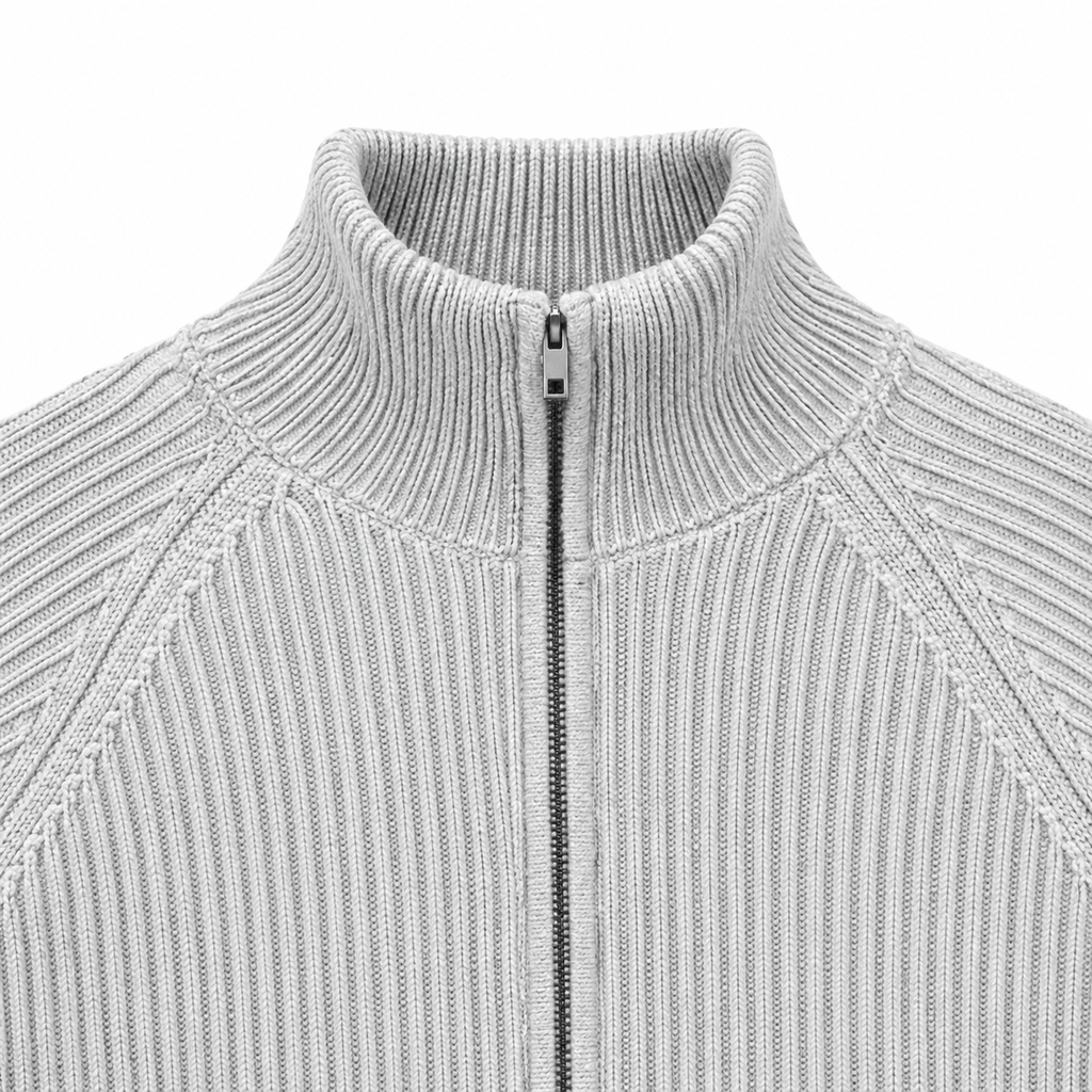 Northline Ribbed Knit - Grey