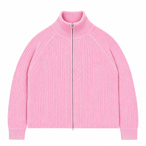 Laurent Zip Cardigan