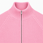 Laurent Zip Cardigan