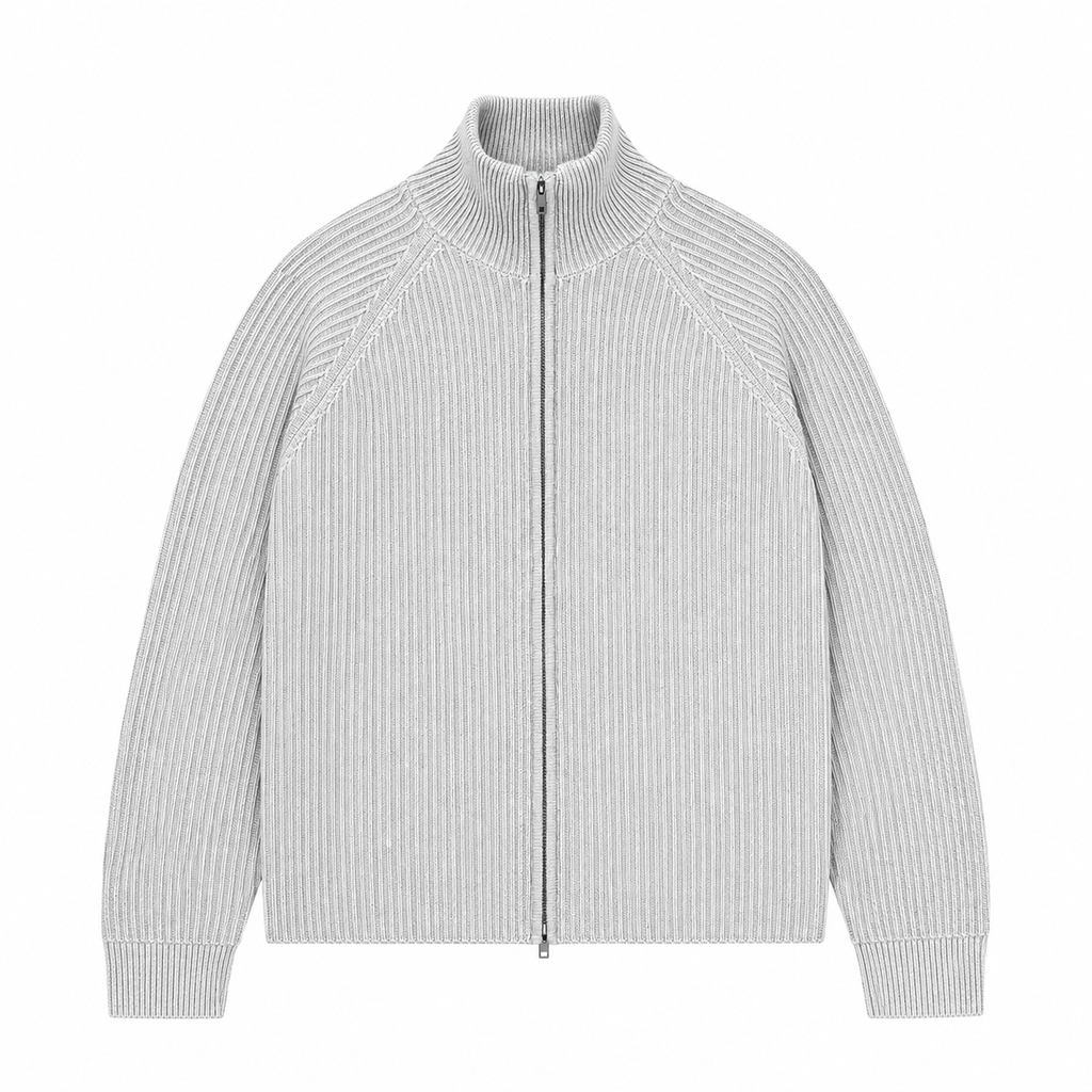 Northline Ribbed Knit - Grey