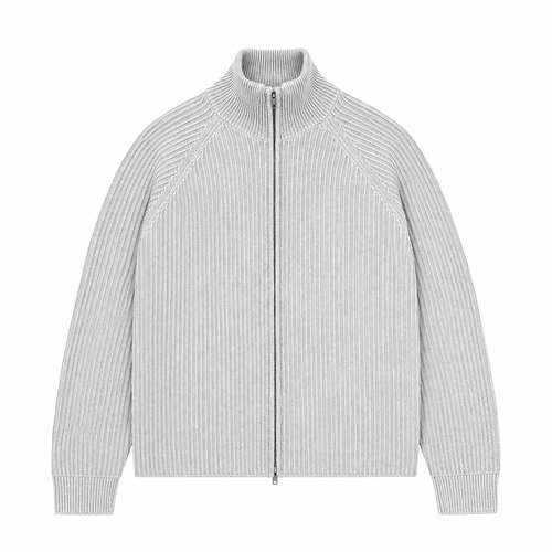Northline Ribbed Knit - Grey
